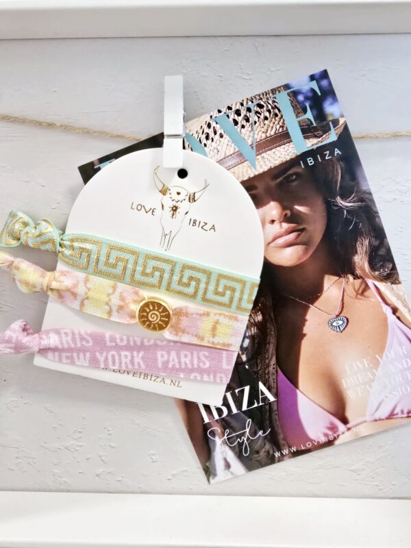 Love Ibiza Armbänder im Festivalstyle 3Stk.
