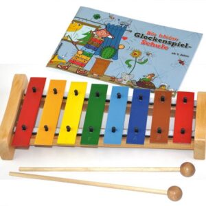 Buntes Glockenspielset mit Heft