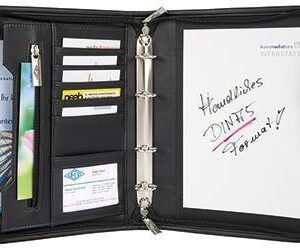 WEDO Konferenzmappe Elegance 585101 DIN A5 Kunstleder schwarz