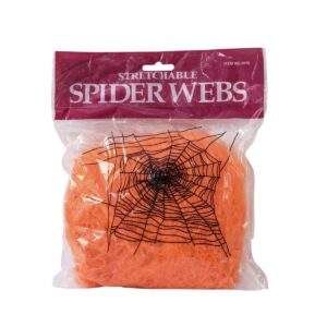 EUROPALMS Halloween Spinnennetz orange 100g