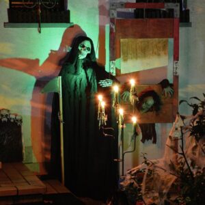 EUROPALMS Halloween Figur Crawling 140cm