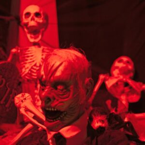 EUROPALMS Halloween Zombie, animiert 43cm