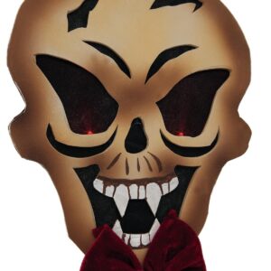 EUROPALMS Halloween Bodenstecker Totenkopf