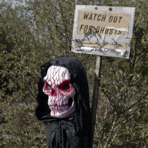 EUROPALMS Halloween Blut Totenkopf, 80cm