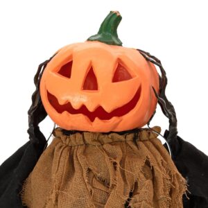 EUROPALMS Halloween Figur Kürbiskopf, animiert 115cm