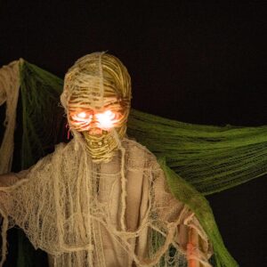 EUROPALMS Halloween Figur Mumie, animiert, 160cm