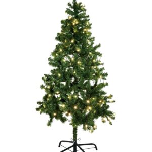 EUROPALMS Tannenbaum, beleuchtet, 210cm