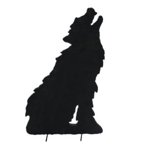 EUROPALMS Silhouette Wolf, 63cm