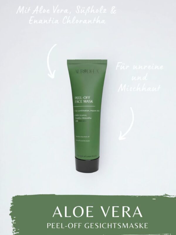 Peel-Off-Maske mit Aloe Vera – Für unreine Haut & Mischhaut 75ml